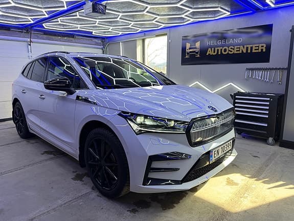 Bruktbil til salgs: Skoda Enyaq - 2025 - Hvit - 340 hk - SUVOffroad